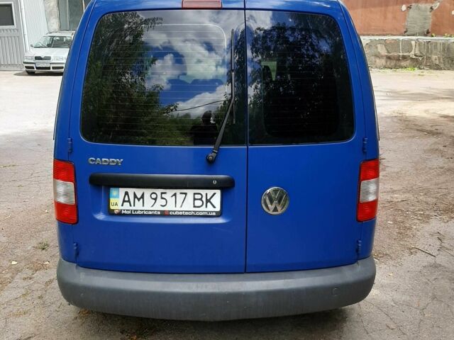 Синий Фольксваген Кадди, объемом двигателя 2 л и пробегом 398 тыс. км за 6600 $, фото 2 на Automoto.ua