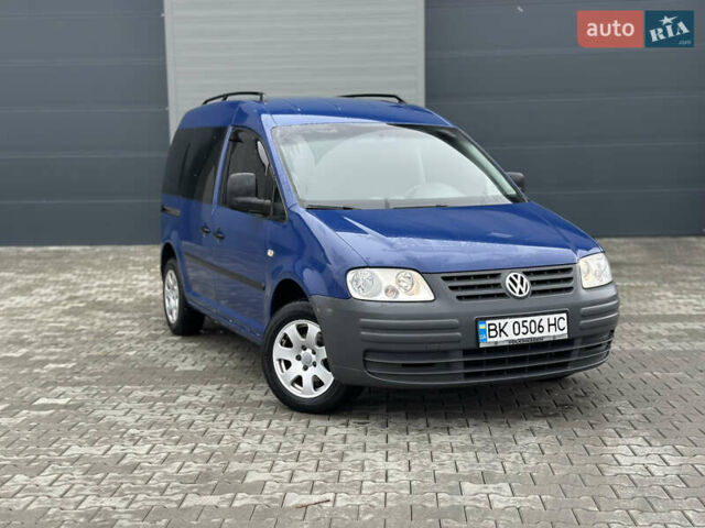 Синий Фольксваген Кадди, объемом двигателя 1.9 л и пробегом 361 тыс. км за 7650 $, фото 2 на Automoto.ua