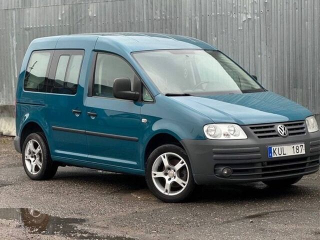 Синій Фольксваген Кадді, об'ємом двигуна 1.6 л та пробігом 206 тис. км за 5000 $, фото 1 на Automoto.ua