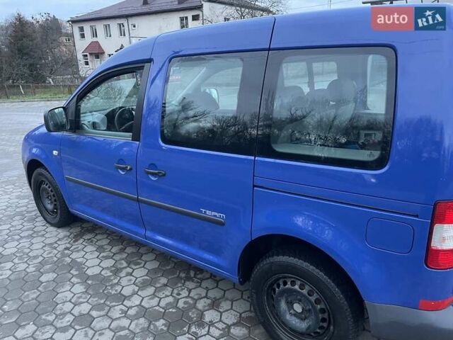 Синий Фольксваген Кадди, объемом двигателя 1.98 л и пробегом 235 тыс. км за 6100 $, фото 2 на Automoto.ua