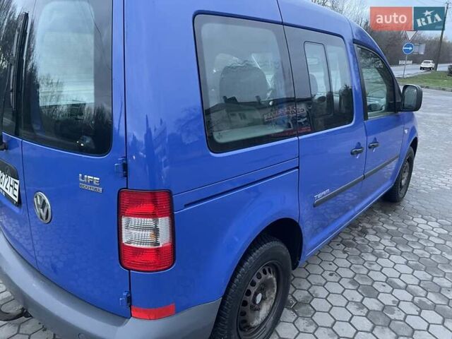Синий Фольксваген Кадди, объемом двигателя 1.98 л и пробегом 235 тыс. км за 6100 $, фото 4 на Automoto.ua