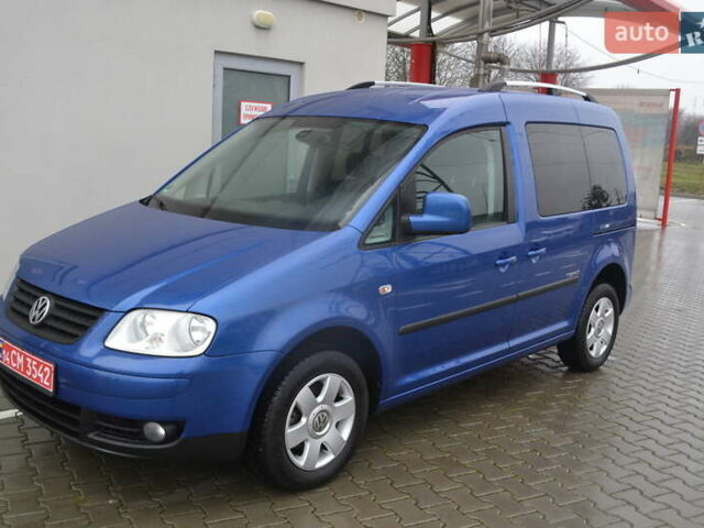 Синій Фольксваген Кадді, об'ємом двигуна 1.6 л та пробігом 216 тис. км за 9950 $, фото 1 на Automoto.ua
