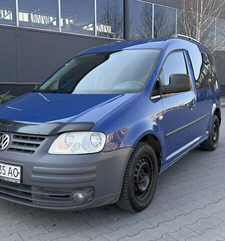 Синий Фольксваген Кадди, объемом двигателя 1.97 л и пробегом 315 тыс. км за 6100 $, фото 2 на Automoto.ua