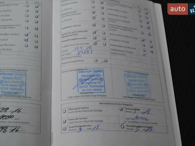 Синій Фольксваген Кадді, об'ємом двигуна 1.6 л та пробігом 216 тис. км за 9950 $, фото 42 на Automoto.ua