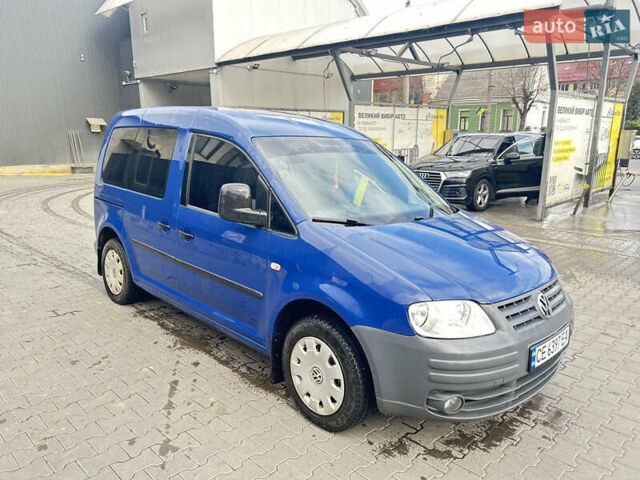 Синий Фольксваген Кадди, объемом двигателя 1.9 л и пробегом 252 тыс. км за 8500 $, фото 1 на Automoto.ua