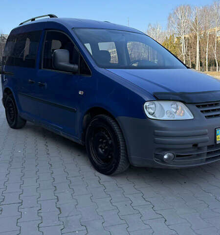 Синий Фольксваген Кадди, объемом двигателя 1.97 л и пробегом 315 тыс. км за 6100 $, фото 3 на Automoto.ua