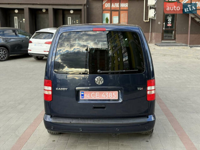 Синий Фольксваген Кадди, объемом двигателя 1.6 л и пробегом 183 тыс. км за 12499 $, фото 5 на Automoto.ua
