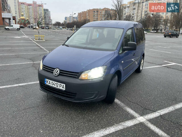 Синий Фольксваген Кадди, объемом двигателя 1.6 л и пробегом 289 тыс. км за 8100 $, фото 1 на Automoto.ua