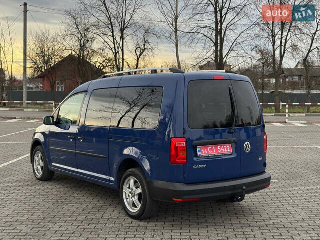 Синий Фольксваген Кадди, объемом двигателя 2 л и пробегом 230 тыс. км за 14900 $, фото 1 на Automoto.ua