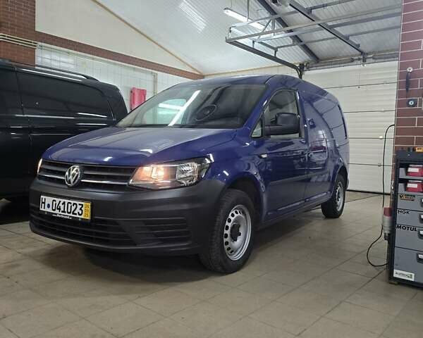 Синий Фольксваген Кадди, объемом двигателя 2 л и пробегом 187 тыс. км за 12800 $, фото 1 на Automoto.ua