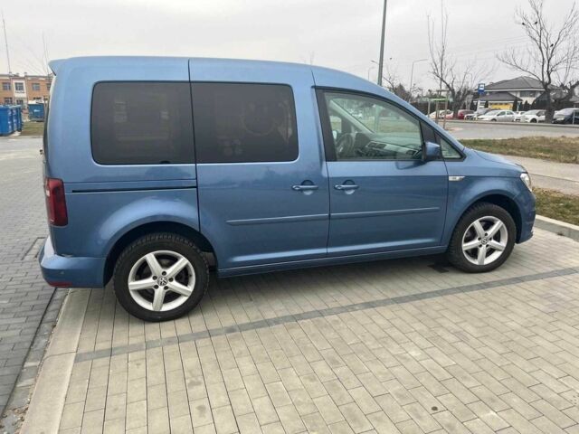 Синий Фольксваген Кадди, объемом двигателя 2 л и пробегом 159 тыс. км за 9200 $, фото 3 на Automoto.ua