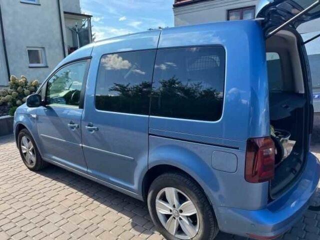 Синий Фольксваген Кадди, объемом двигателя 2 л и пробегом 159 тыс. км за 9200 $, фото 2 на Automoto.ua