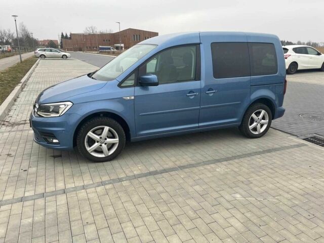 Синий Фольксваген Кадди, объемом двигателя 2 л и пробегом 159 тыс. км за 9200 $, фото 1 на Automoto.ua