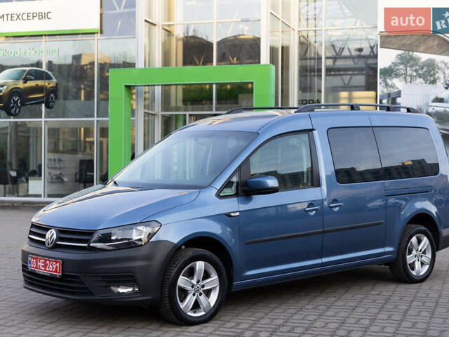 Синий Фольксваген Кадди, объемом двигателя 2 л и пробегом 203 тыс. км за 17300 $, фото 1 на Automoto.ua