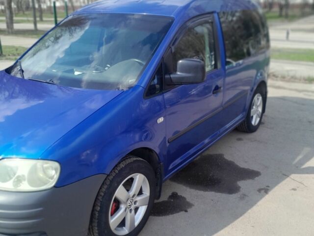 Синий Фольксваген Кадди, объемом двигателя 1.9 л и пробегом 287 тыс. км за 5800 $, фото 3 на Automoto.ua