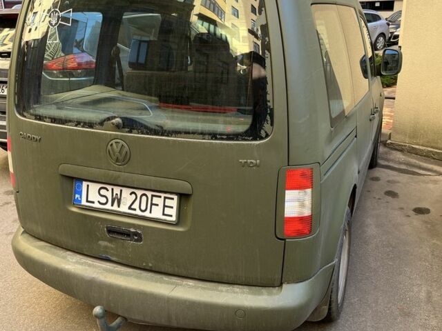 Синий Фольксваген Кадди, объемом двигателя 1.9 л и пробегом 593 тыс. км за 2300 $, фото 2 на Automoto.ua