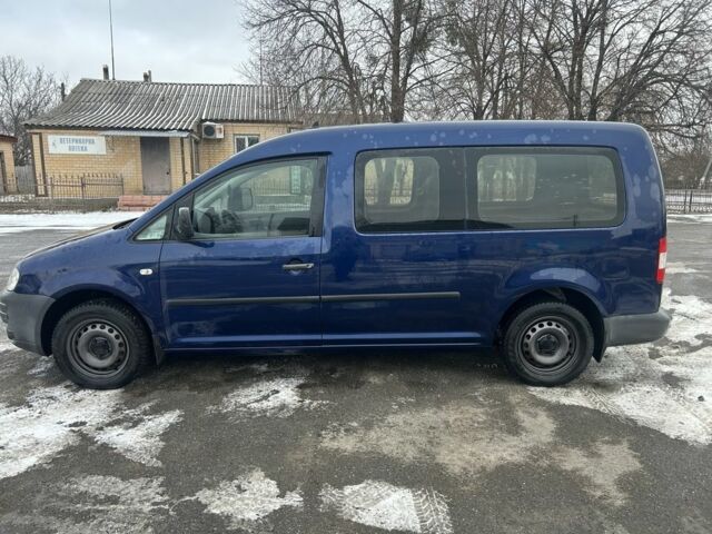 Синий Фольксваген Кадди, объемом двигателя 1.9 л и пробегом 410 тыс. км за 8500 $, фото 1 на Automoto.ua