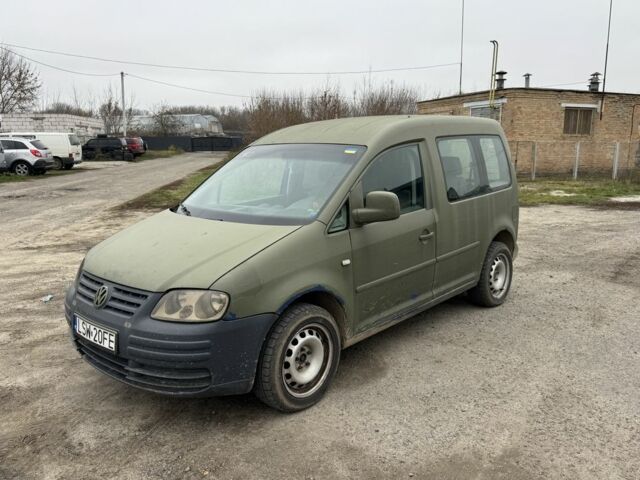 Зеленый Фольксваген Кадди, объемом двигателя 1.9 л и пробегом 250 тыс. км за 1750 $, фото 2 на Automoto.ua