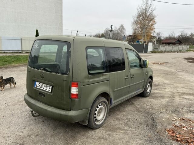 Зеленый Фольксваген Кадди, объемом двигателя 1.9 л и пробегом 250 тыс. км за 1750 $, фото 5 на Automoto.ua