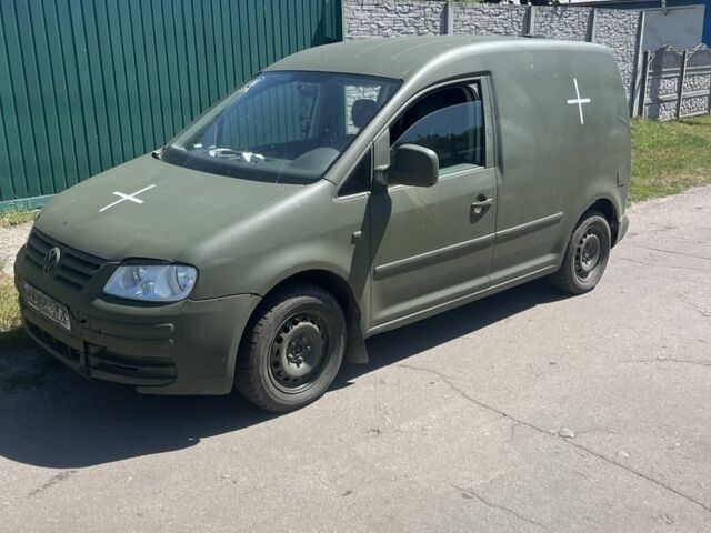 Зеленый Фольксваген Кадди, объемом двигателя 1.9 л и пробегом 300 тыс. км за 2000 $, фото 1 на Automoto.ua