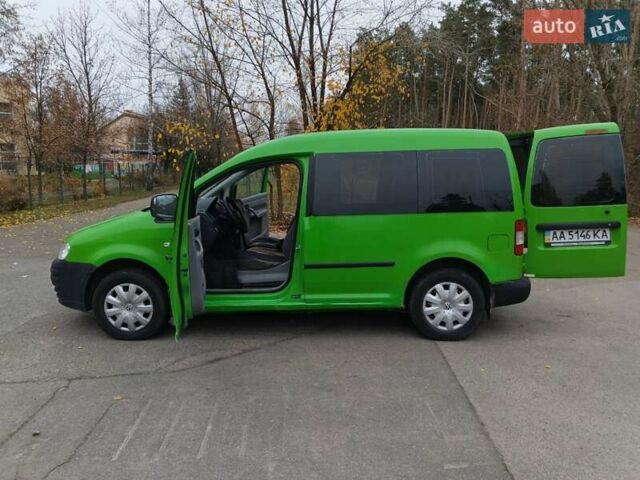 Зеленый Фольксваген Кадди, объемом двигателя 1.9 л и пробегом 283 тыс. км за 4999 $, фото 8 на Automoto.ua