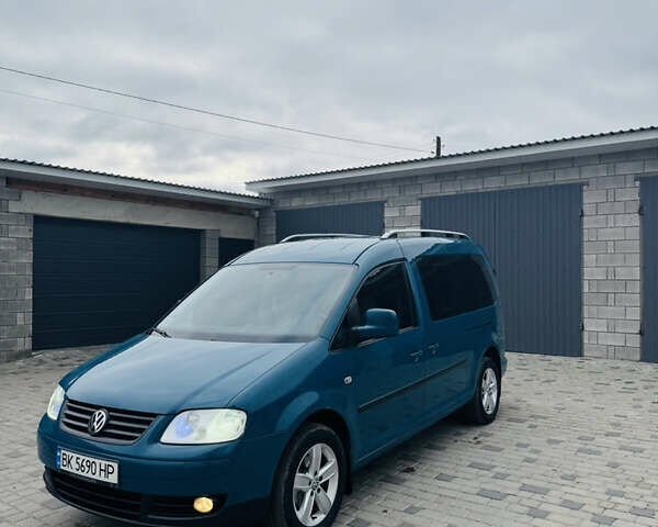 Зеленый Фольксваген Кадди, объемом двигателя 1.9 л и пробегом 313 тыс. км за 9400 $, фото 2 на Automoto.ua