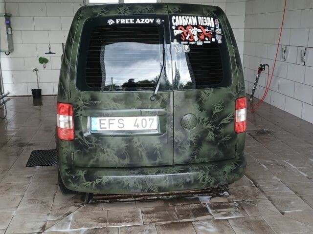 Зелений Фольксваген Кадді, об'ємом двигуна 2 л та пробігом 3 тис. км за 3937 $, фото 1 на Automoto.ua