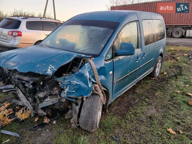 Зеленый Фольксваген Кадди, объемом двигателя 1.9 л и пробегом 350 тыс. км за 3000 $, фото 3 на Automoto.ua