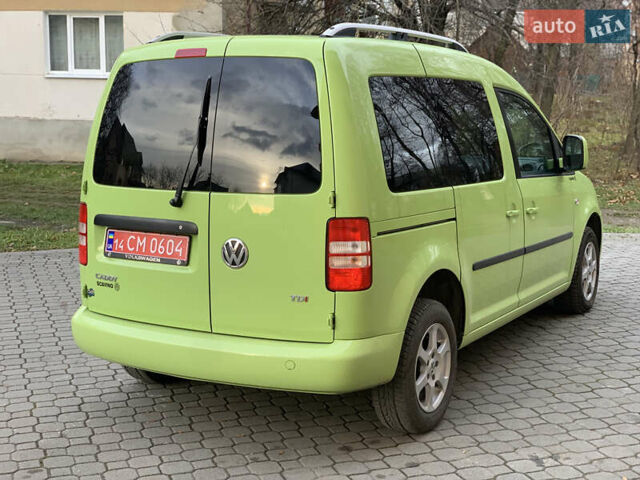 Зеленый Фольксваген Кадди, объемом двигателя 1.6 л и пробегом 267 тыс. км за 11450 $, фото 7 на Automoto.ua