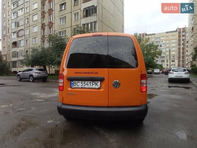 Помаранчевий Фольксваген Кадді, об'ємом двигуна 1.2 л та пробігом 360 тис. км за 6800 $, фото 5 на Automoto.ua