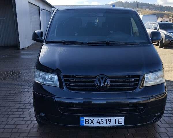 Чорний Фольксваген Каравелла, об'ємом двигуна 2.5 л та пробігом 270 тис. км за 10700 $, фото 4 на Automoto.ua