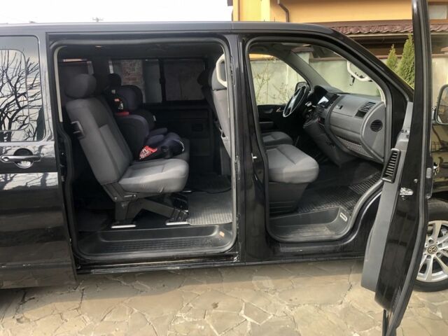 Чорний Фольксваген Каравелла, об'ємом двигуна 2.5 л та пробігом 414 тис. км за 12000 $, фото 5 на Automoto.ua