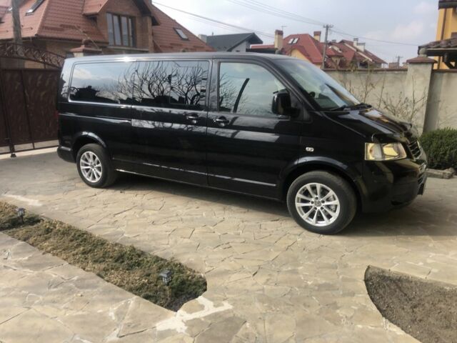 Чорний Фольксваген Каравелла, об'ємом двигуна 2.5 л та пробігом 414 тис. км за 12000 $, фото 3 на Automoto.ua