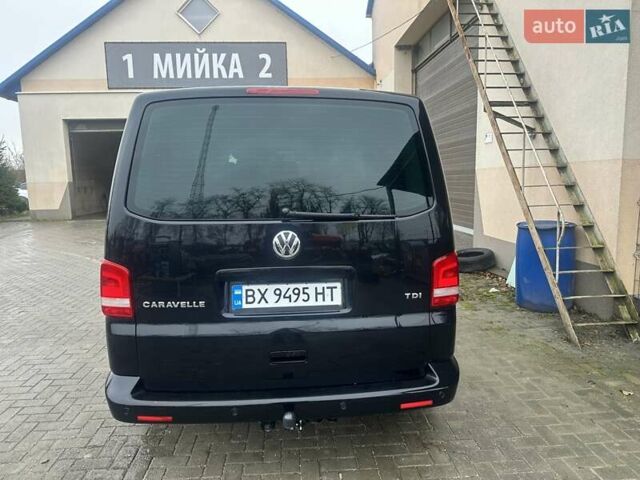 Черный Фольксваген Каравелла, объемом двигателя 2 л и пробегом 345 тыс. км за 13500 $, фото 2 на Automoto.ua