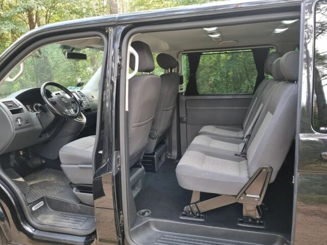 Черный Фольксваген Каравелла, объемом двигателя 2 л и пробегом 155 тыс. км за 9700 $, фото 18 на Automoto.ua