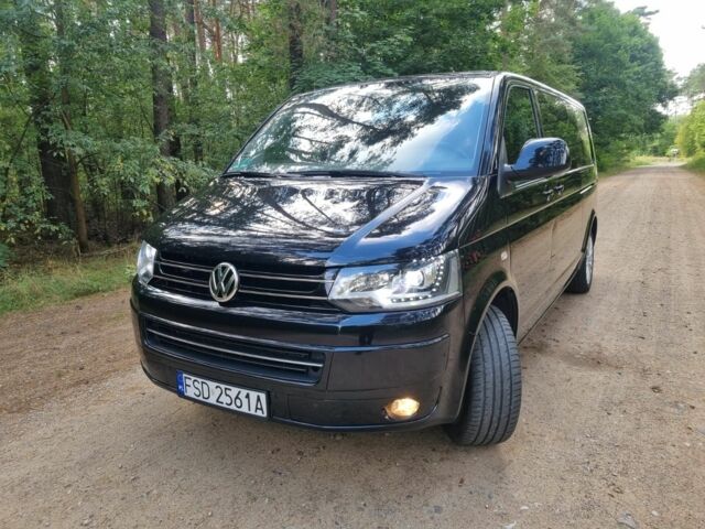 Черный Фольксваген Каравелла, объемом двигателя 2 л и пробегом 155 тыс. км за 9200 $, фото 3 на Automoto.ua