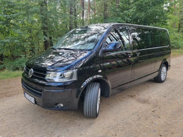 Черный Фольксваген Каравелла, объемом двигателя 2 л и пробегом 155 тыс. км за 9200 $, фото 2 на Automoto.ua