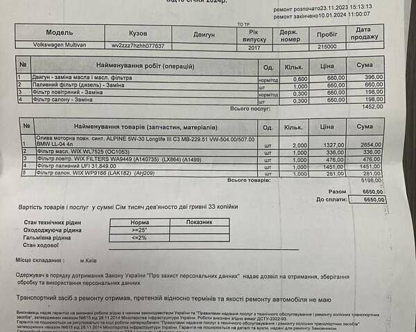 Чорний Фольксваген Каравелла, об'ємом двигуна 1.97 л та пробігом 217 тис. км за 38500 $, фото 56 на Automoto.ua