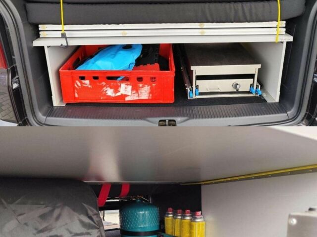 Коричневый Фольксваген Каравелла, объемом двигателя 2 л и пробегом 262 тыс. км за 10000 $, фото 21 на Automoto.ua