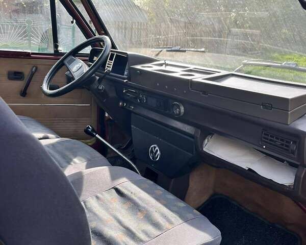 Фольксваген Каравелла 1988 у Києві на Automoto.ua Червоний Фольксваген Каравелла, об'ємом двигуна 1.9 л та пробігом 128 тис. км за 4000 $, фото 2 на Automoto.ua