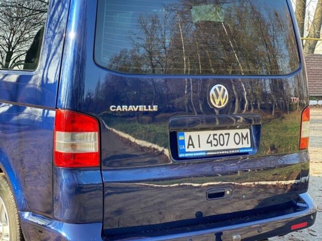 Синий Фольксваген Каравелла, объемом двигателя 2.5 л и пробегом 301 тыс. км за 10500 $, фото 3 на Automoto.ua