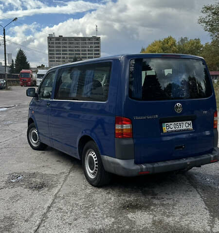 Синій Фольксваген Каравелла, об'ємом двигуна 1.9 л та пробігом 193 тис. км за 9200 $, фото 3 на Automoto.ua