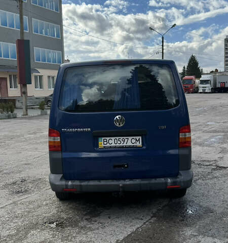 Синій Фольксваген Каравелла, об'ємом двигуна 1.9 л та пробігом 193 тис. км за 9200 $, фото 4 на Automoto.ua