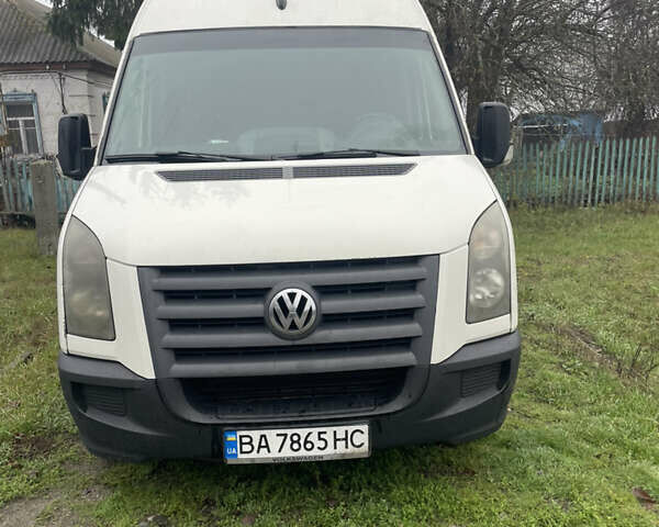 Белый Фольксваген Крафтер, объемом двигателя 2.46 л и пробегом 485 тыс. км за 9200 $, фото 1 на Automoto.ua