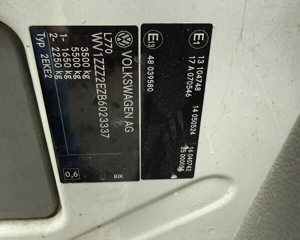 Белый Фольксваген Крафтер, объемом двигателя 2.5 л и пробегом 557 тыс. км за 8500 $, фото 9 на Automoto.ua