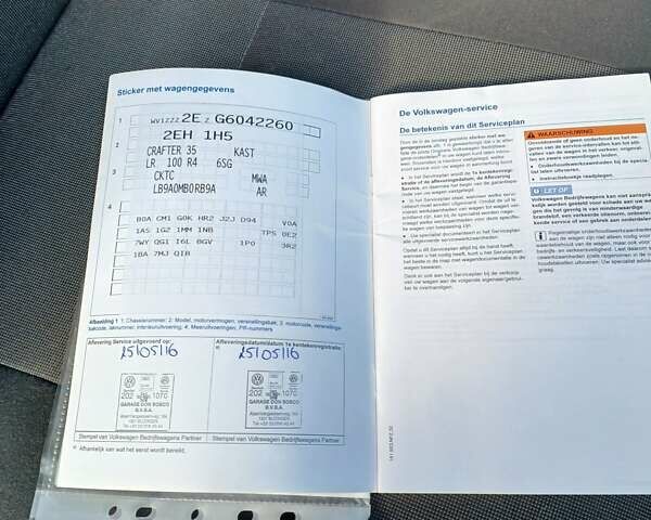 Белый Фольксваген Крафтер, объемом двигателя 1.97 л и пробегом 344 тыс. км за 19000 $, фото 17 на Automoto.ua