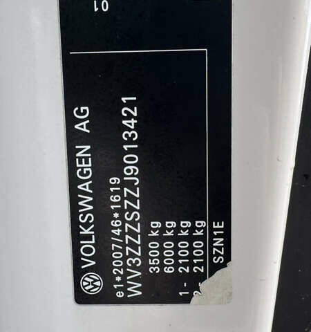 Белый Фольксваген Крафтер, объемом двигателя 2 л и пробегом 288 тыс. км за 21300 $, фото 36 на Automoto.ua