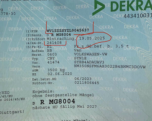 Фольксваген Крафтєр 2021 у Києві на Automoto.ua Білий Фольксваген Крафтєр, об'ємом двигуна 2 л та пробігом 255 тис. км за 24999 $, фото 77 на Automoto.ua