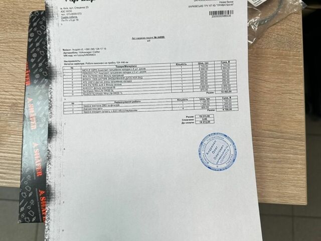 Белый Фольксваген Крафтер, объемом двигателя 1.97 л и пробегом 104 тыс. км за 25900 $, фото 49 на Automoto.ua