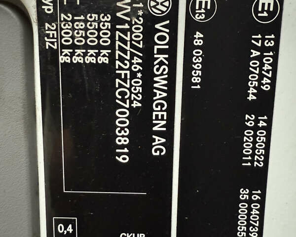 Белый Фольксваген Крафтер, объемом двигателя 1.97 л и пробегом 360 тыс. км за 14500 $, фото 9 на Automoto.ua